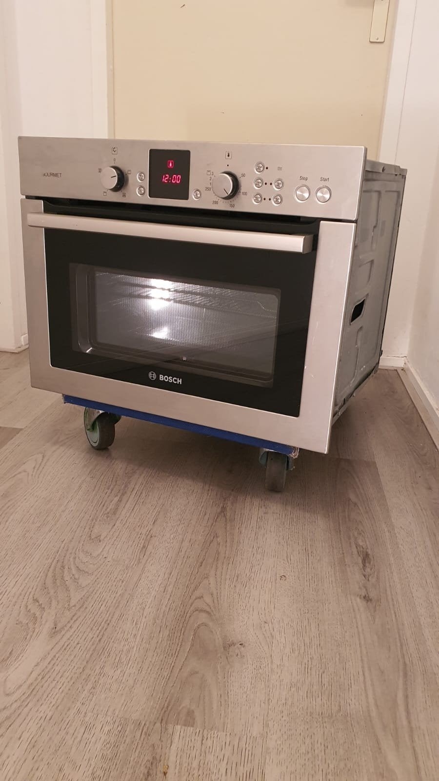 Bosch Inbouw Combimagnetron 45x60 cm - Zo goed als nieuw, Witgoed en Apparatuur, Ovens, Ophalen, Minder dan 45 cm, 60 cm of meer