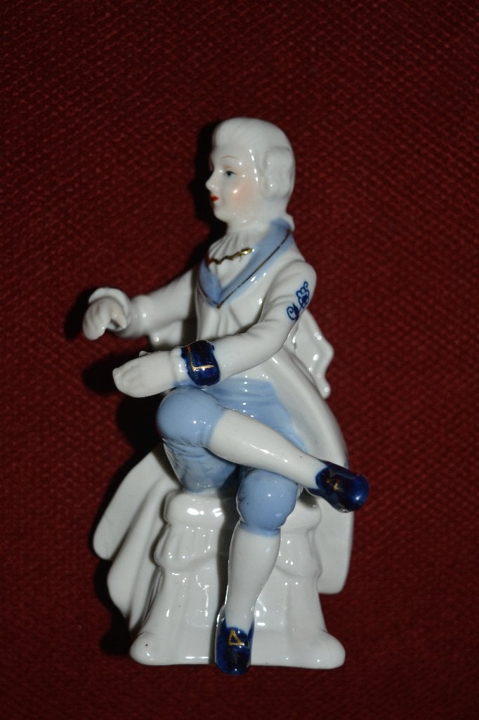 French colonial porselen figure, Ophalen of Verzenden