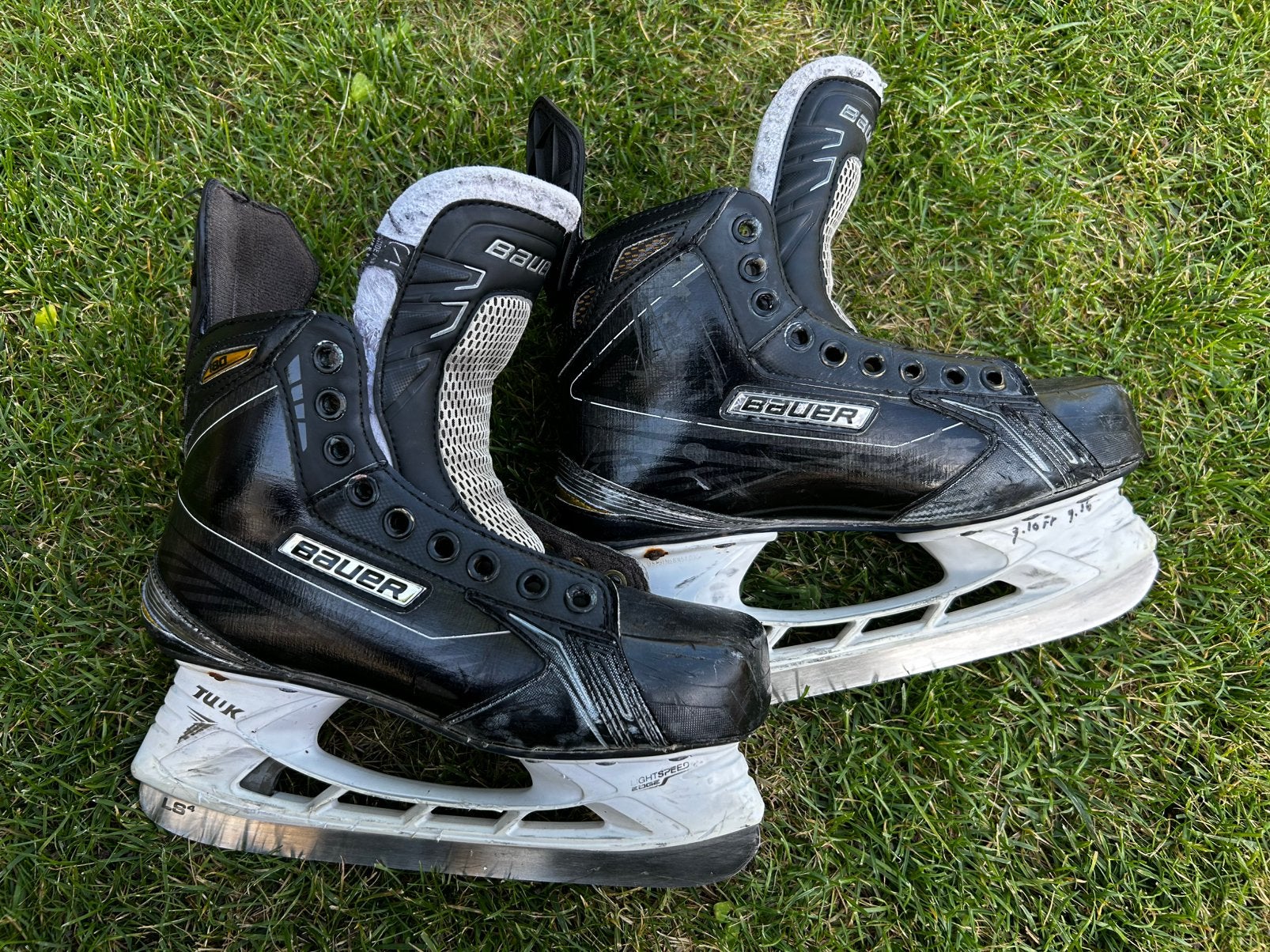 Bauer Supreme 180 ijshockeyschaatsen maat 38, Ophalen of Verzenden, Gebruikt, Schaatsen