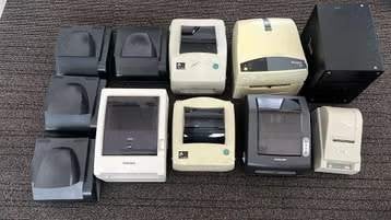 Partij 20 stuks kassa bon printers Zebra Epson Citizen, Gebruikt, Mix, Onbekend, Ophalen of Verzenden