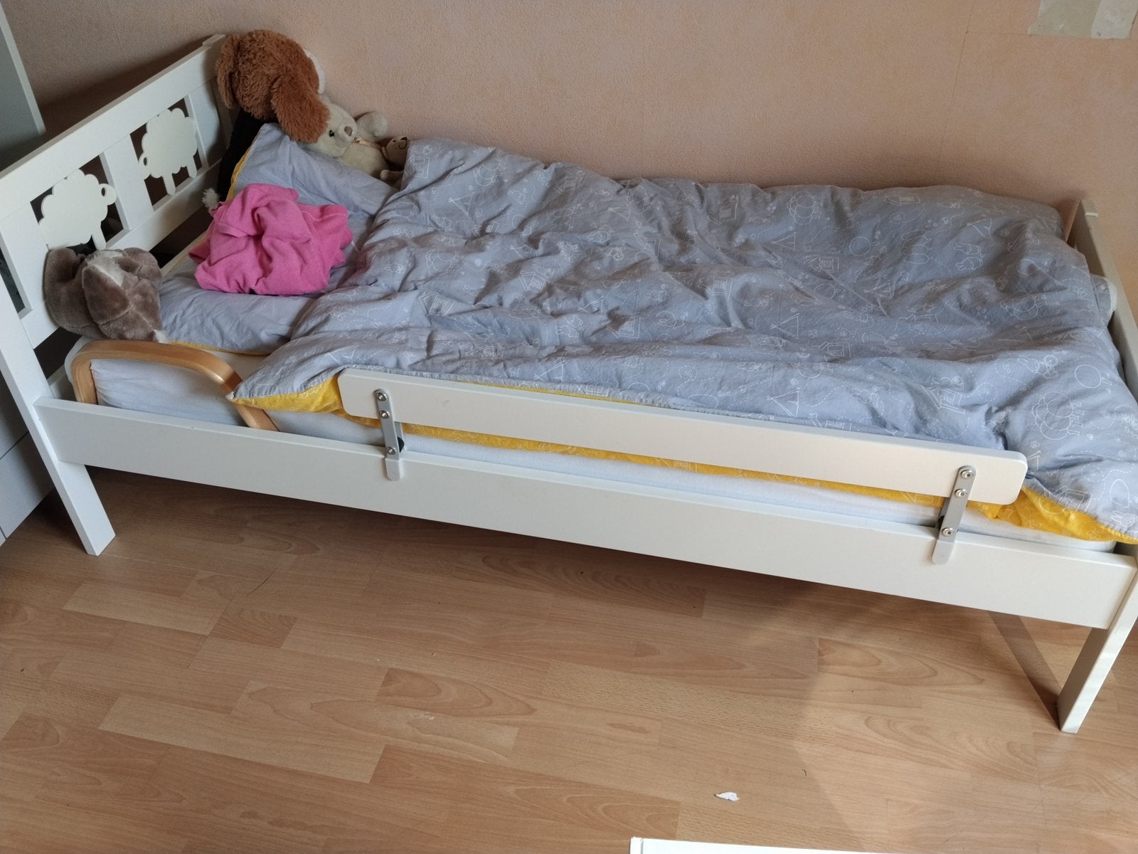 Kinderbed, 70 tot 85 cm, 140 tot 160 cm, Zo goed als nieuw, Ophalen