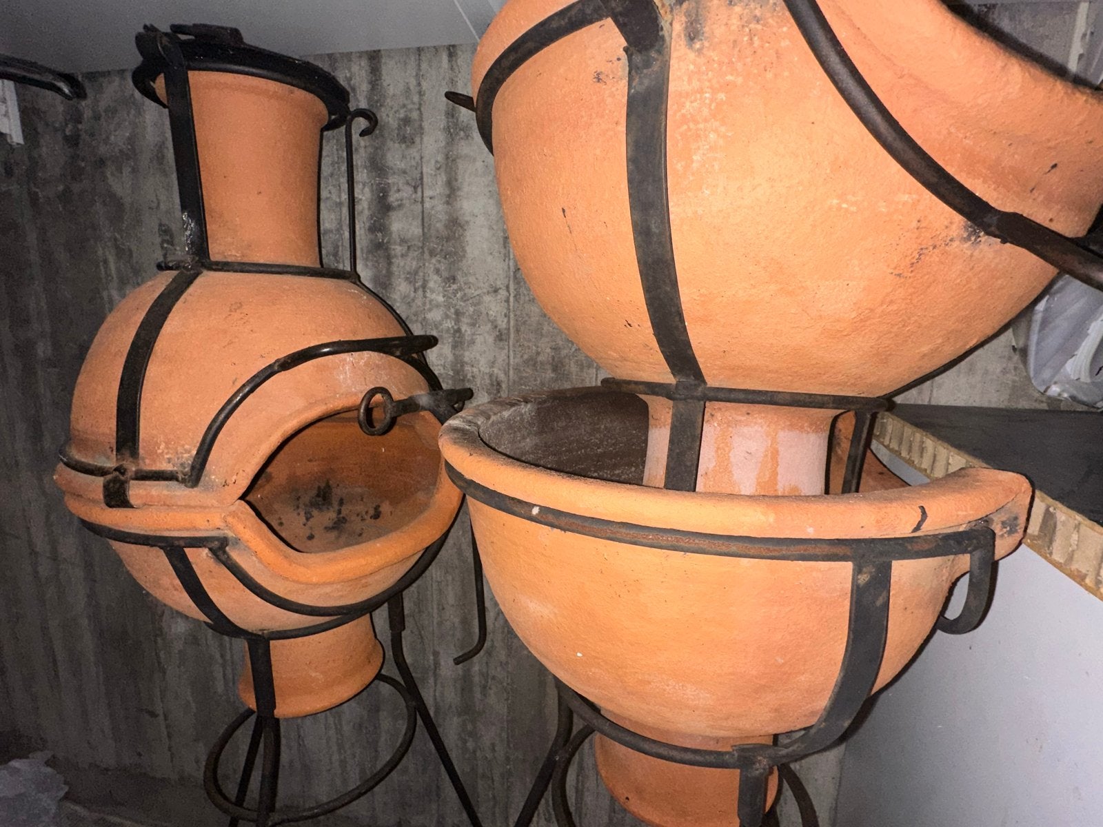 Terracotta Vuurkorf / Terrashaard, Ophalen, Gebruikt, Vuurkorf