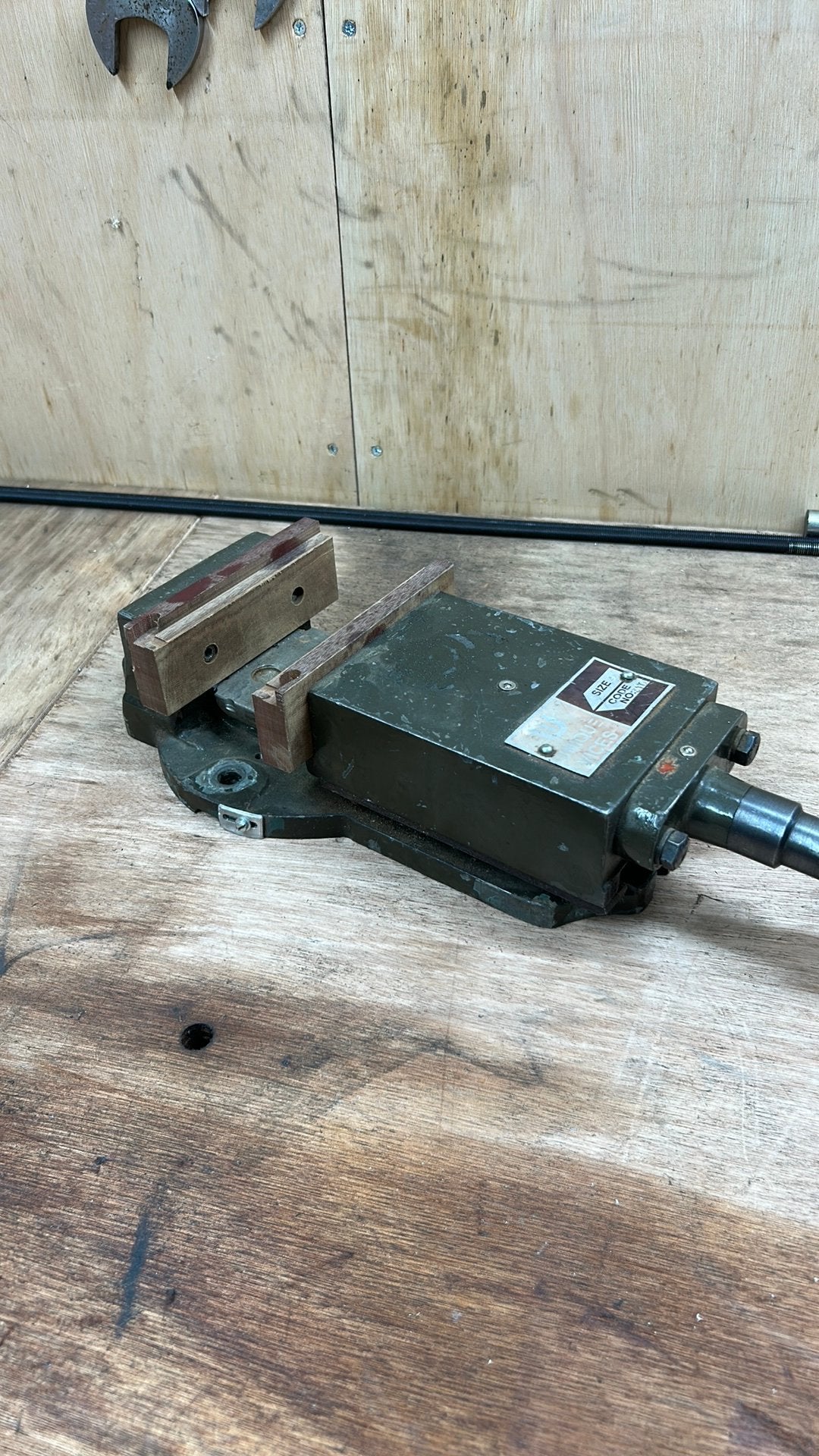 Machineklem 100mm Unique Impex freesklem, Ophalen of Verzenden, F, B, B