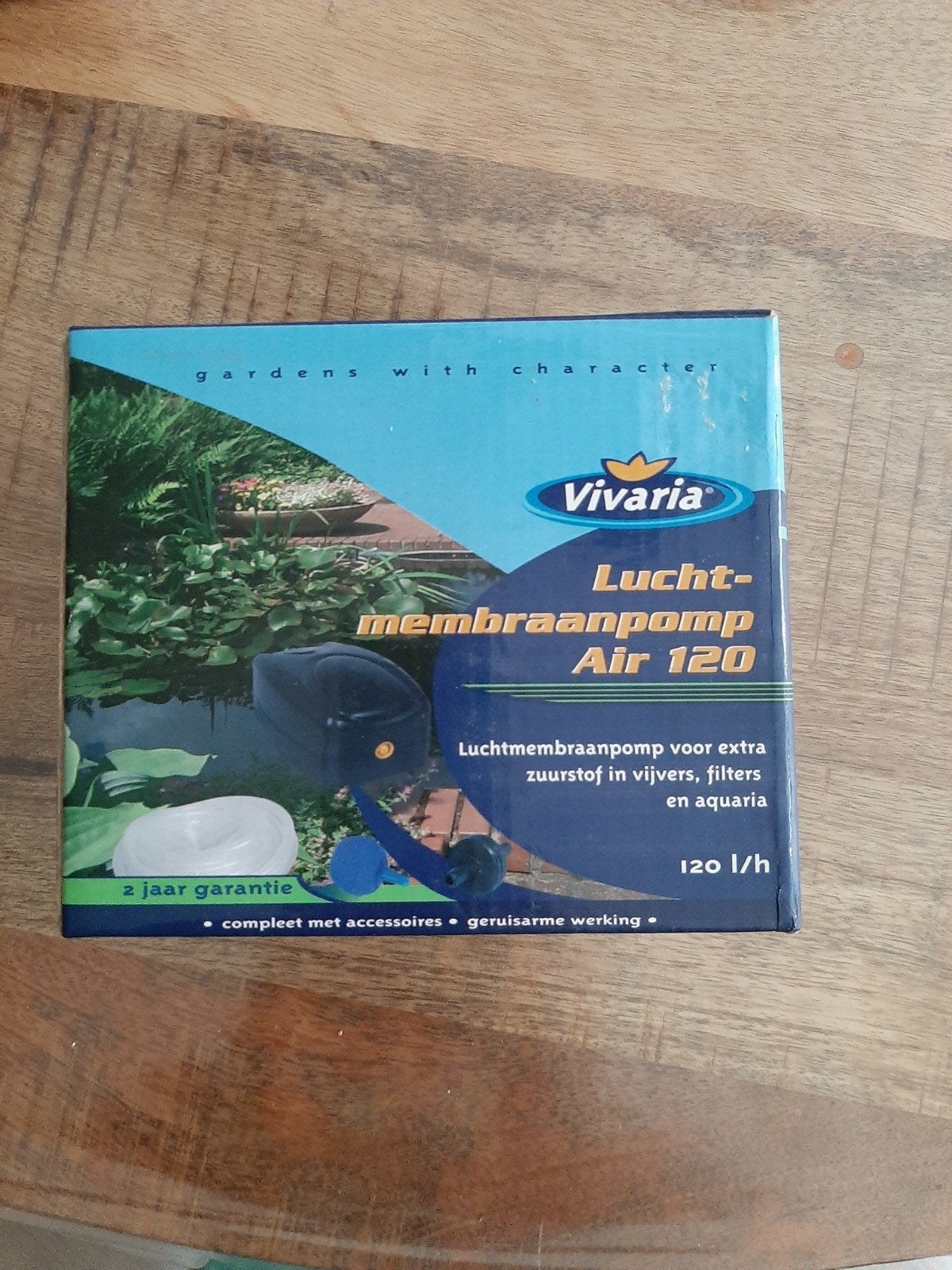 Vivaria Luchtmembraanpomp Air 120 - Nieuw in doos, Ophalen, Nieuw