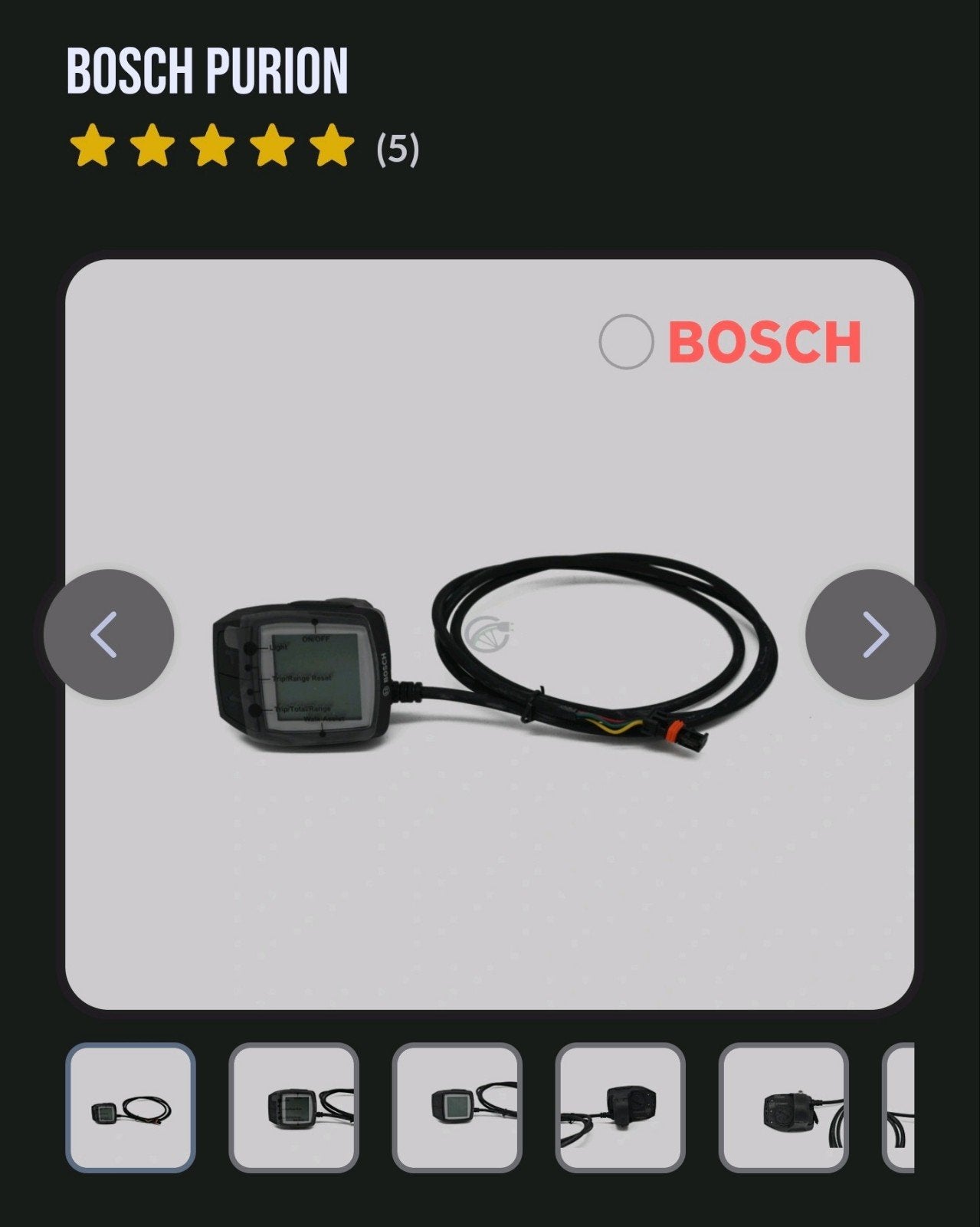 Bosch Purion Display voor E-bike, Ophalen of Verzenden, Zo goed als nieuw