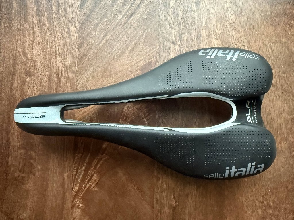 Selle Italia SLR Boost Endurance TI316 Superflow, Ophalen of Verzenden, Zo goed als nieuw, Selle Italia, Zadel