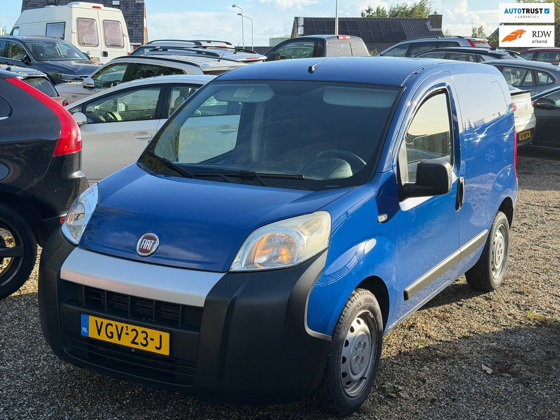 Fiat Fiorino 1.4 Actual Airco Nieuwe Banden en Apk Nette Sta, Auto's, Voorwielaandrijving, Euro 5, Bedrijf, Handgeschakeld