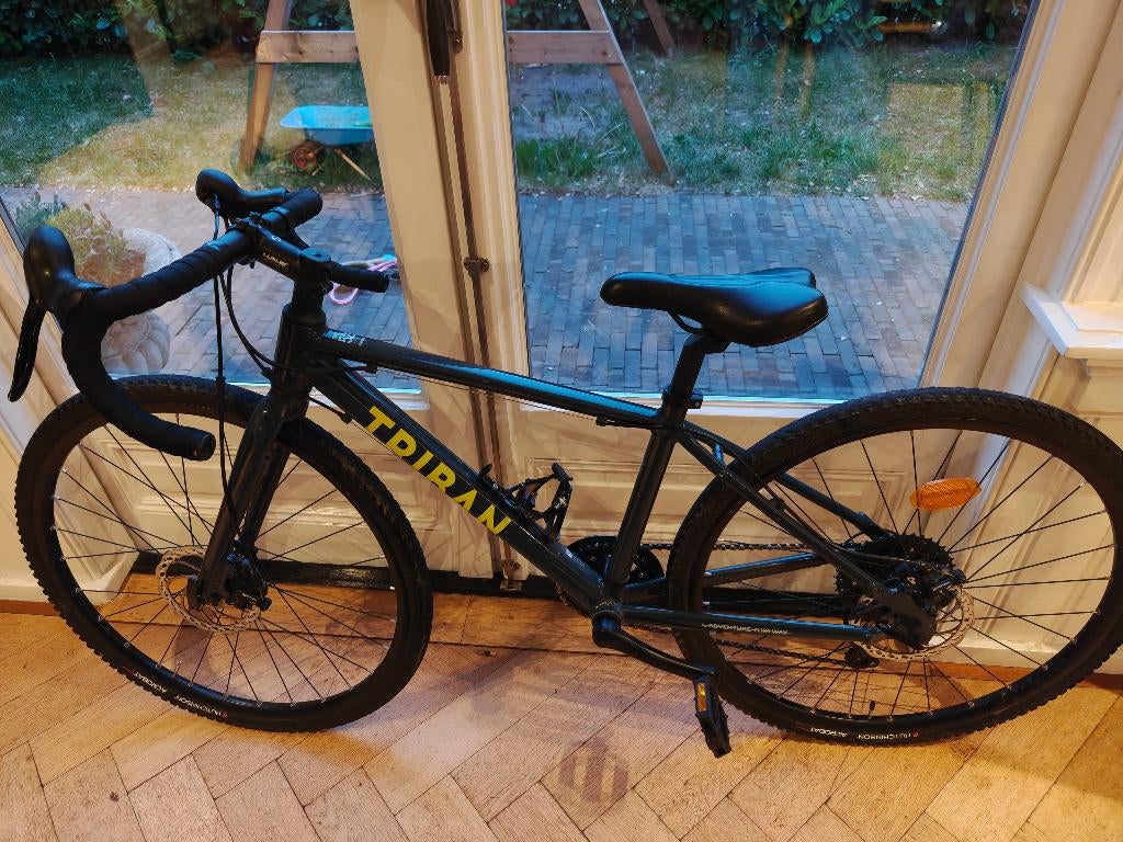 Kids gravelbike Triban 520 26", Fietsen en Brommers, Fietsen | Racefietsen, 26 inch, 10 tot 15 versnellingen, Heren, Aluminium