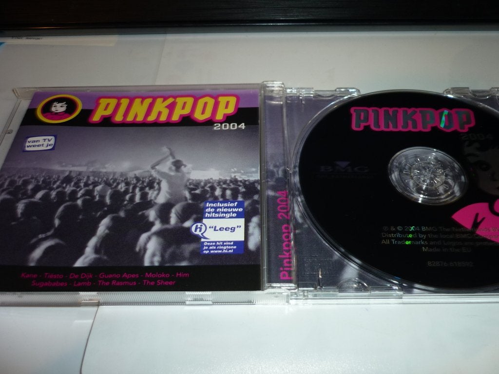 Pinkpop 2004 CD - Diverse Artiesten - Inclusief Bonus Track, Inclusief boekje, Verzenden, Zo goed als nieuw, Verzamelalbum