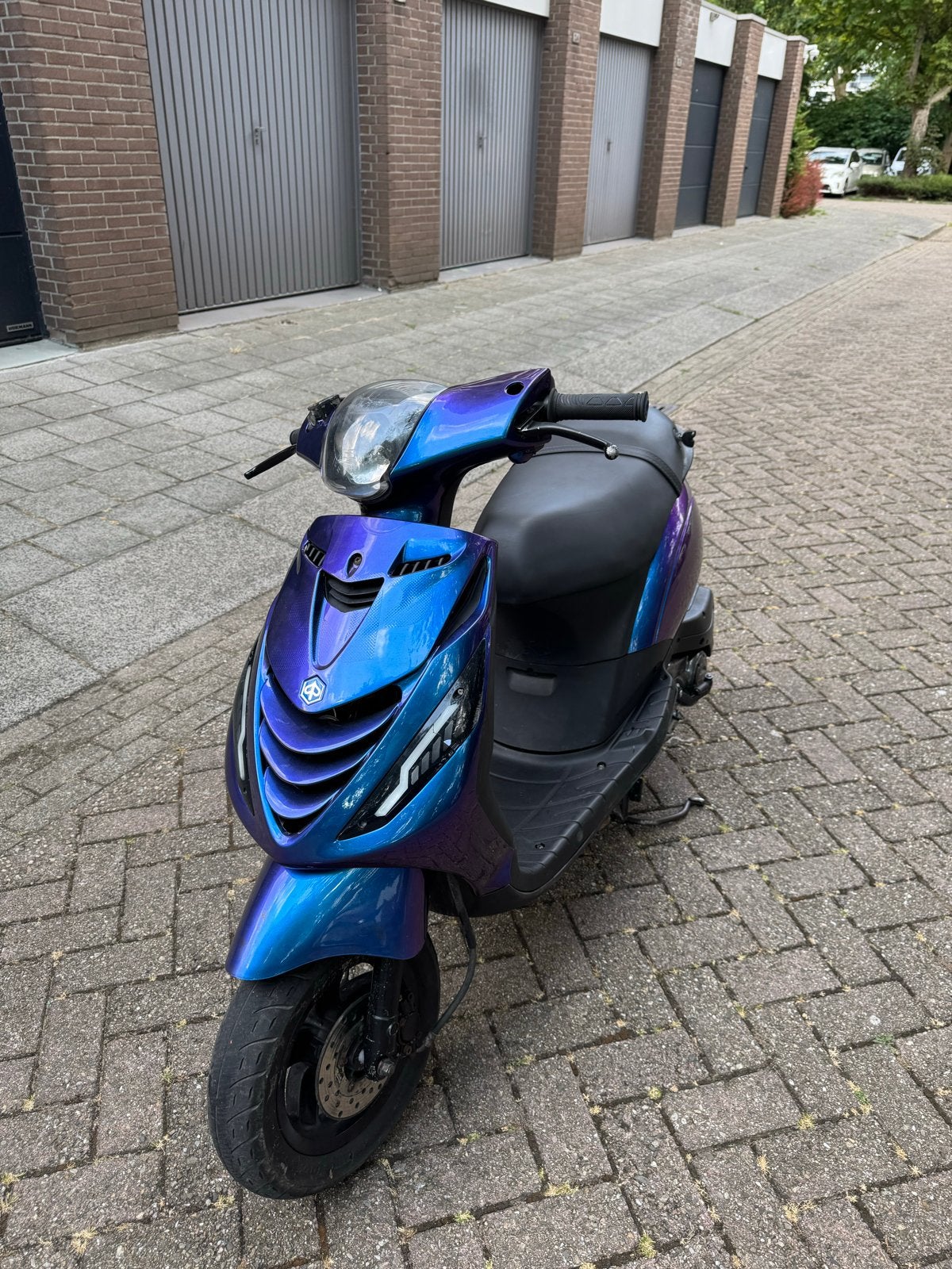 Zip 4t snor zonder wok, loopt 50, lichte schade, Ophalen of Verzenden, Gebruikt, Benzine, Piaggio