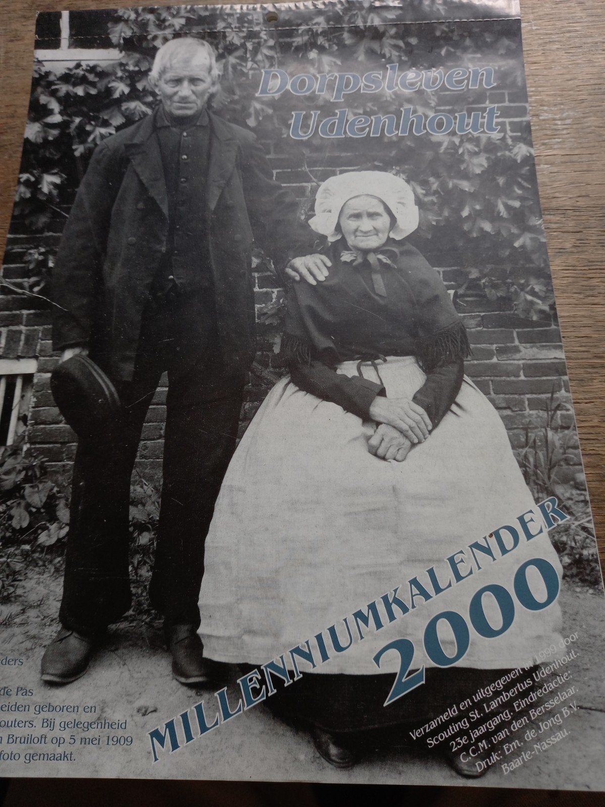 Udenhout, Ophalen of Verzenden, Maandkalender, Nieuw