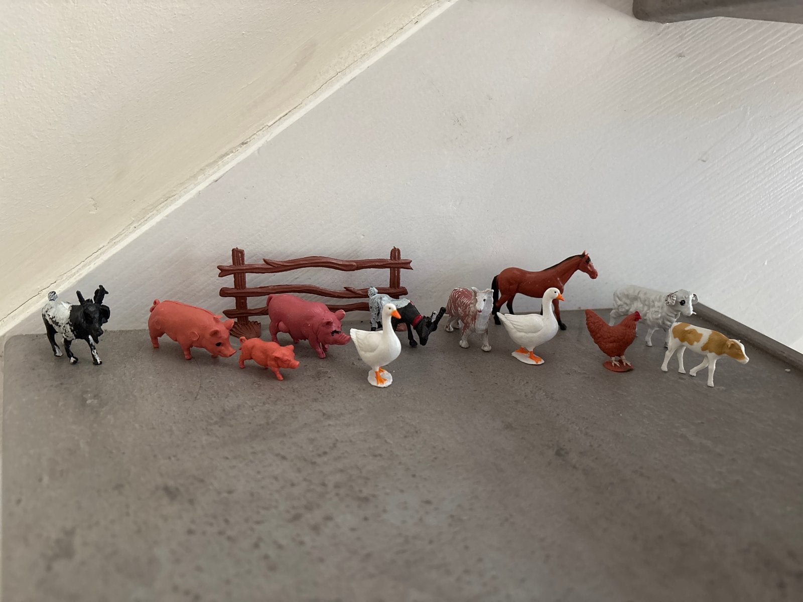 Boerderijdieren speelset - Nieuwstaat, Ophalen of Verzenden, Zo goed als nieuw, Jongen of Meisje