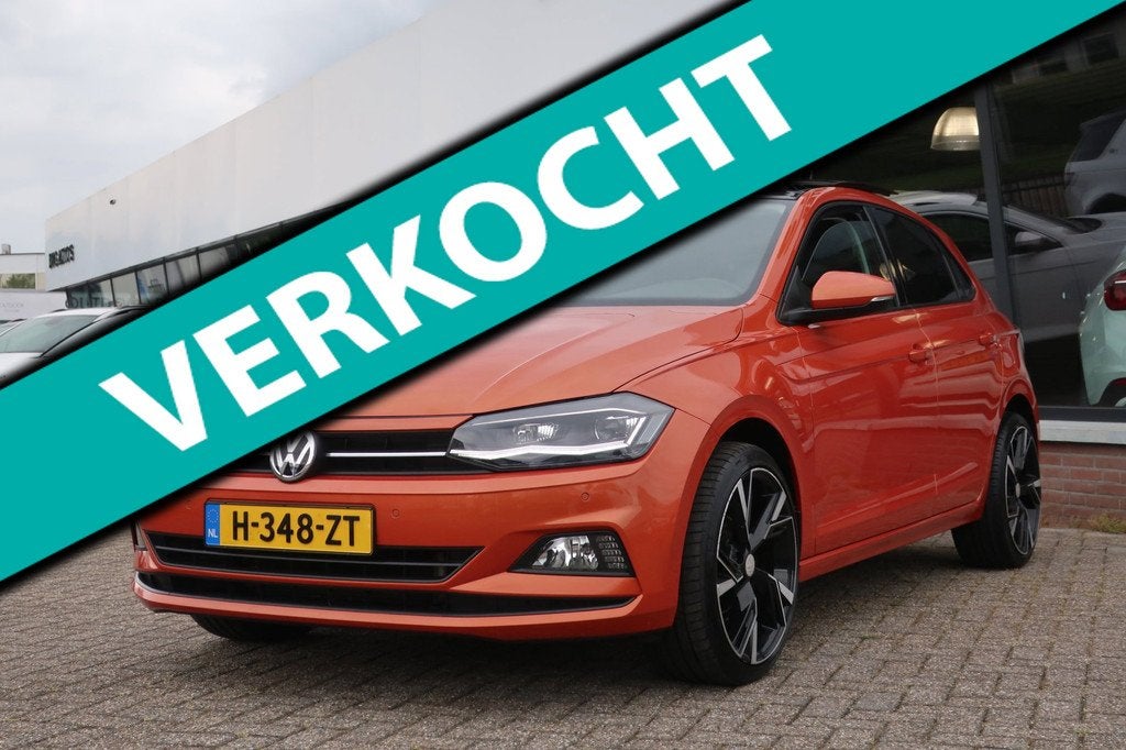 Volkswagen Polo 1.0 TSI Comfortline 2e EIG_LED_PANO_BEATS_AD, Auto's, Volkswagen, Voorwielaandrijving, Stof, Gebruikt, Euro 6
