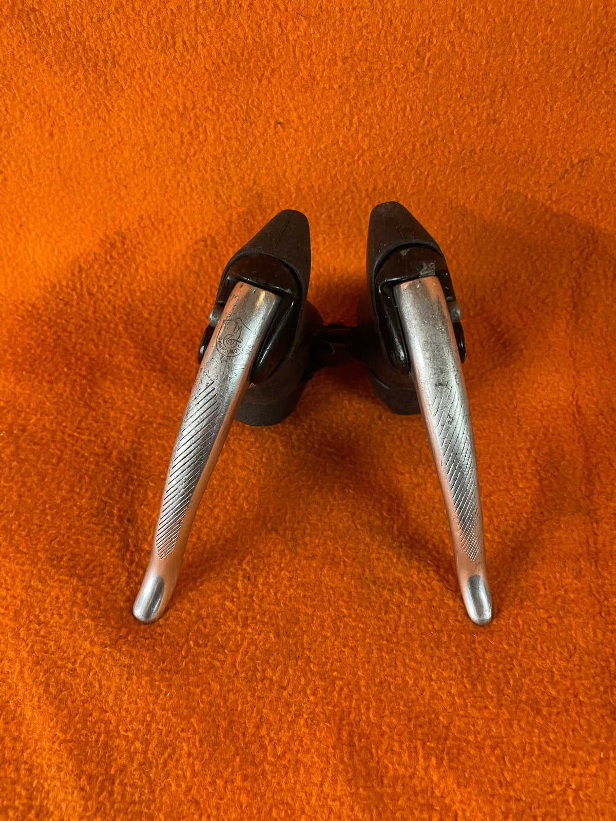 Vintage Campagnolo stuur shifters schakeling racefiets, Verzenden, Gebruikt, Overige typen