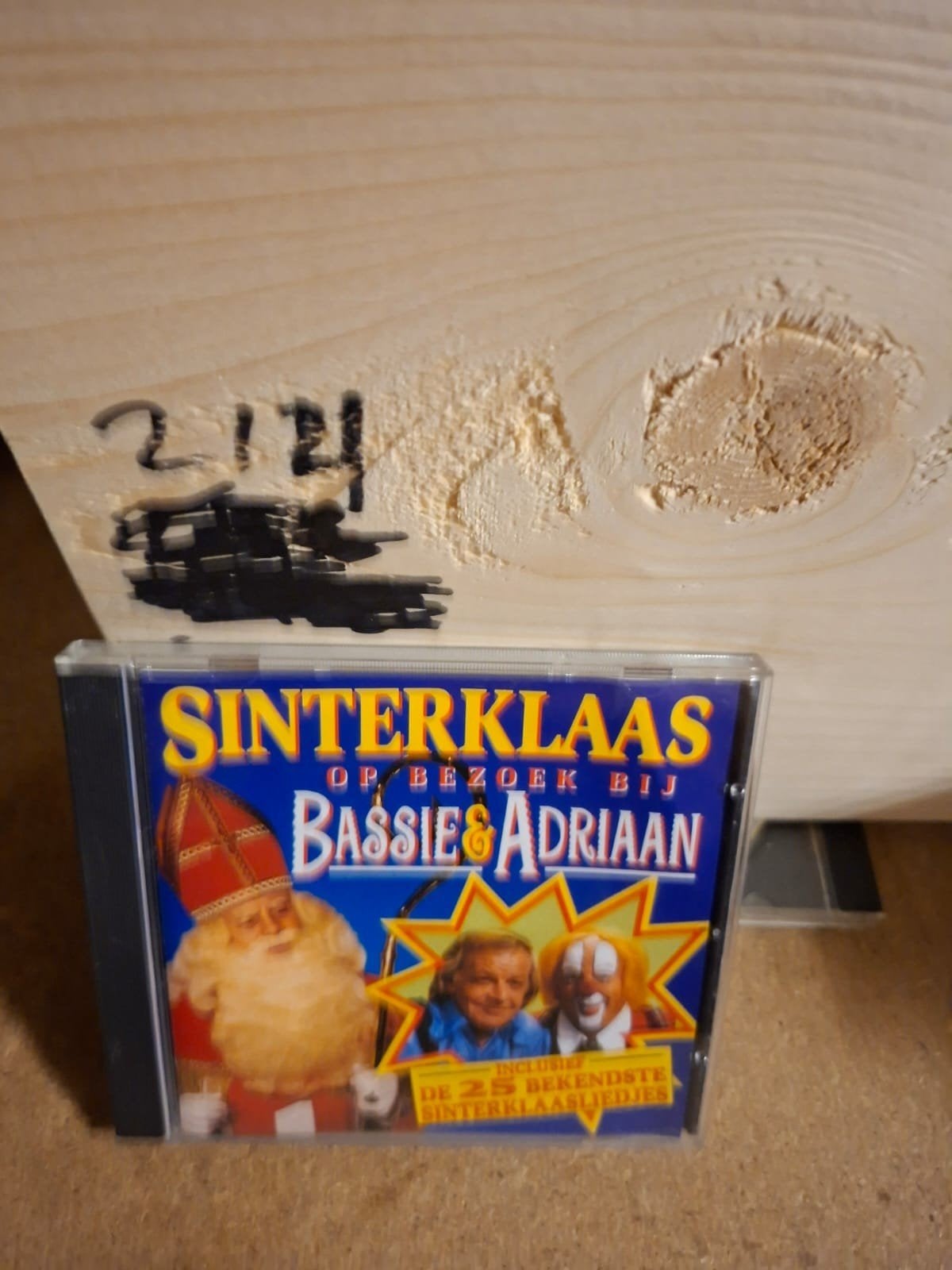 Sinterklaas op bezoek bij Bassie & Adriaan CD, Cd's en Dvd's, Gebruikt, Ophalen of Verzenden, 3 tot 5 jaar, Muziek