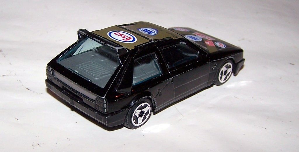 Bburago Lancia S4 Rally model. 1/43. Izgs., Ophalen of Verzenden, Zo goed als nieuw, Auto, Overige merken