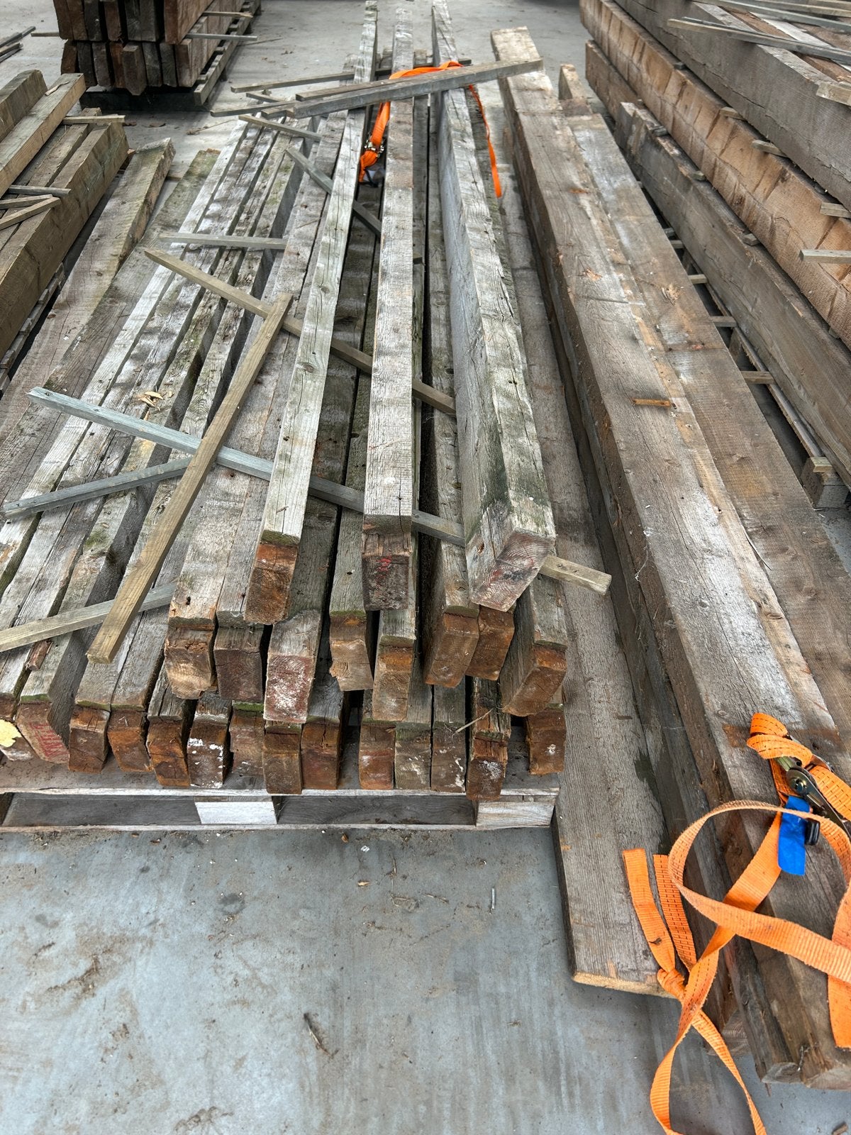 30x 3,90m 6x16 en 30x 6.00m x8x22, Ophalen, Gebruikt, Balk, Overige houtsoorten