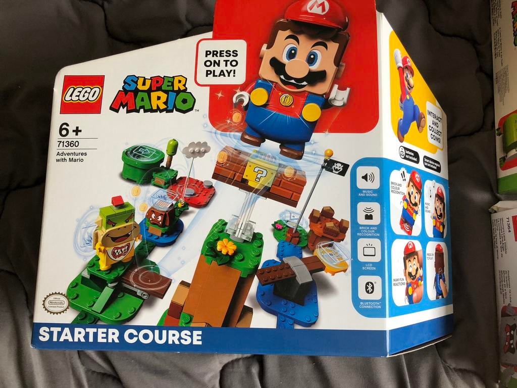 Mario starter + 3 uitbreiding sets, Ophalen of Verzenden, Zo goed als nieuw