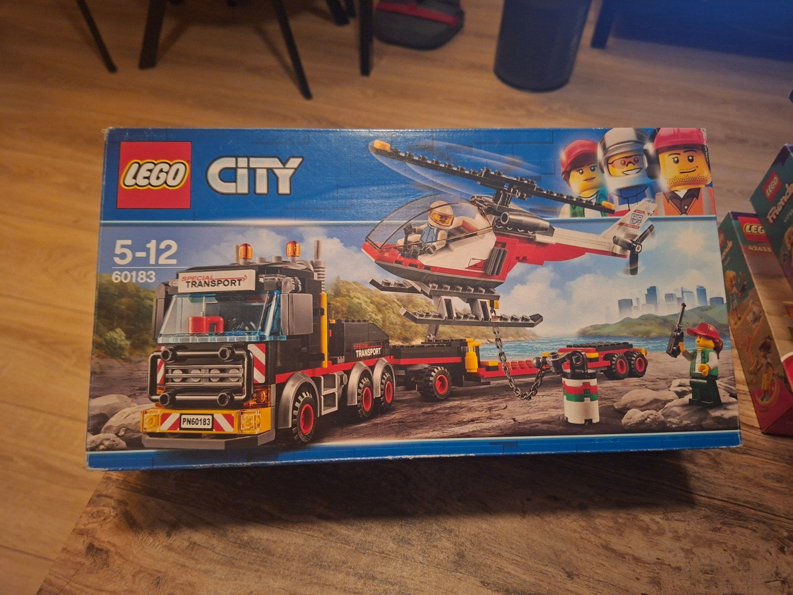 LEGO City 60183 Zwaar Transport met Helikopter, Compleet, City, Lego, Nieuw