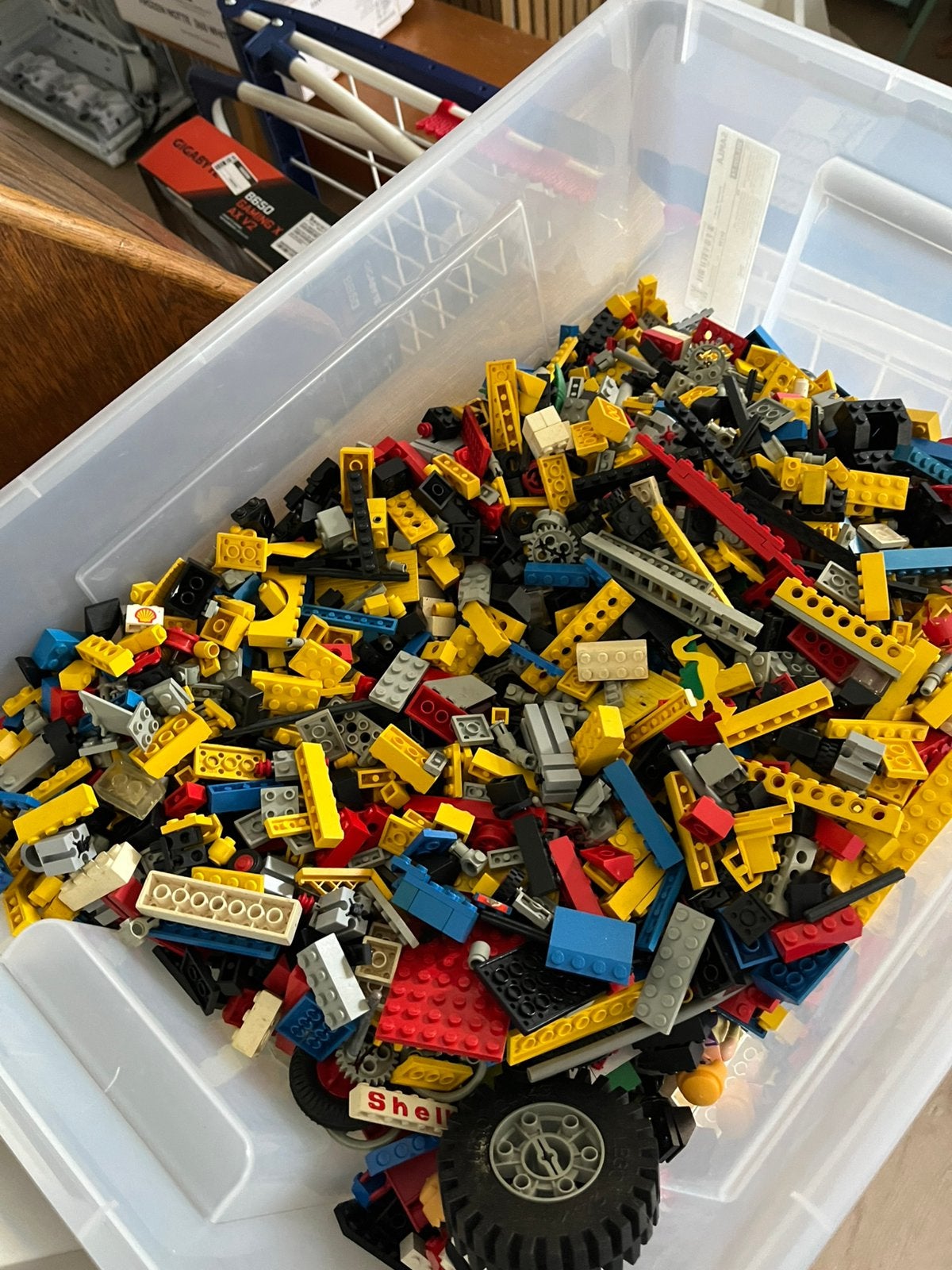 Lego 7,5 kg assorti bouwstenen, Ophalen of Verzenden, Gebruikt, Overige merken