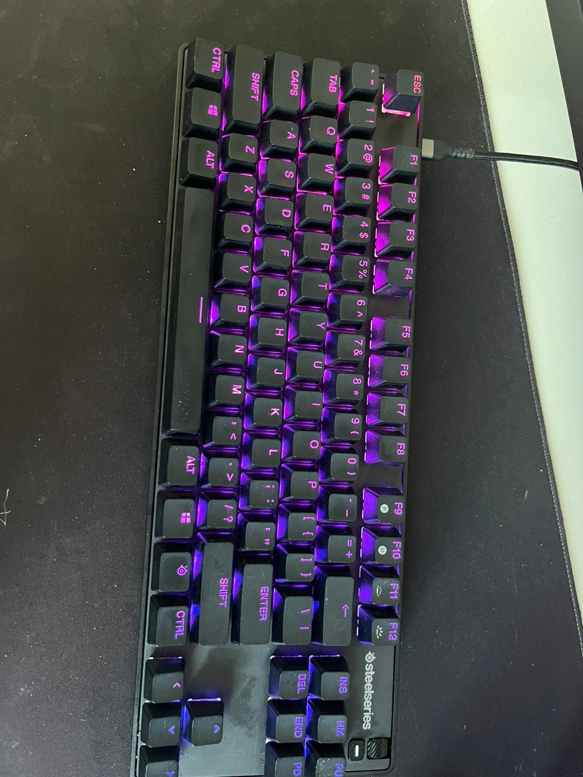 Steelseries Apex 9 tkl keyboard, Computers en Software, Gebruikt, Gaming toetsenbord, Ophalen of Verzenden, Qwerty