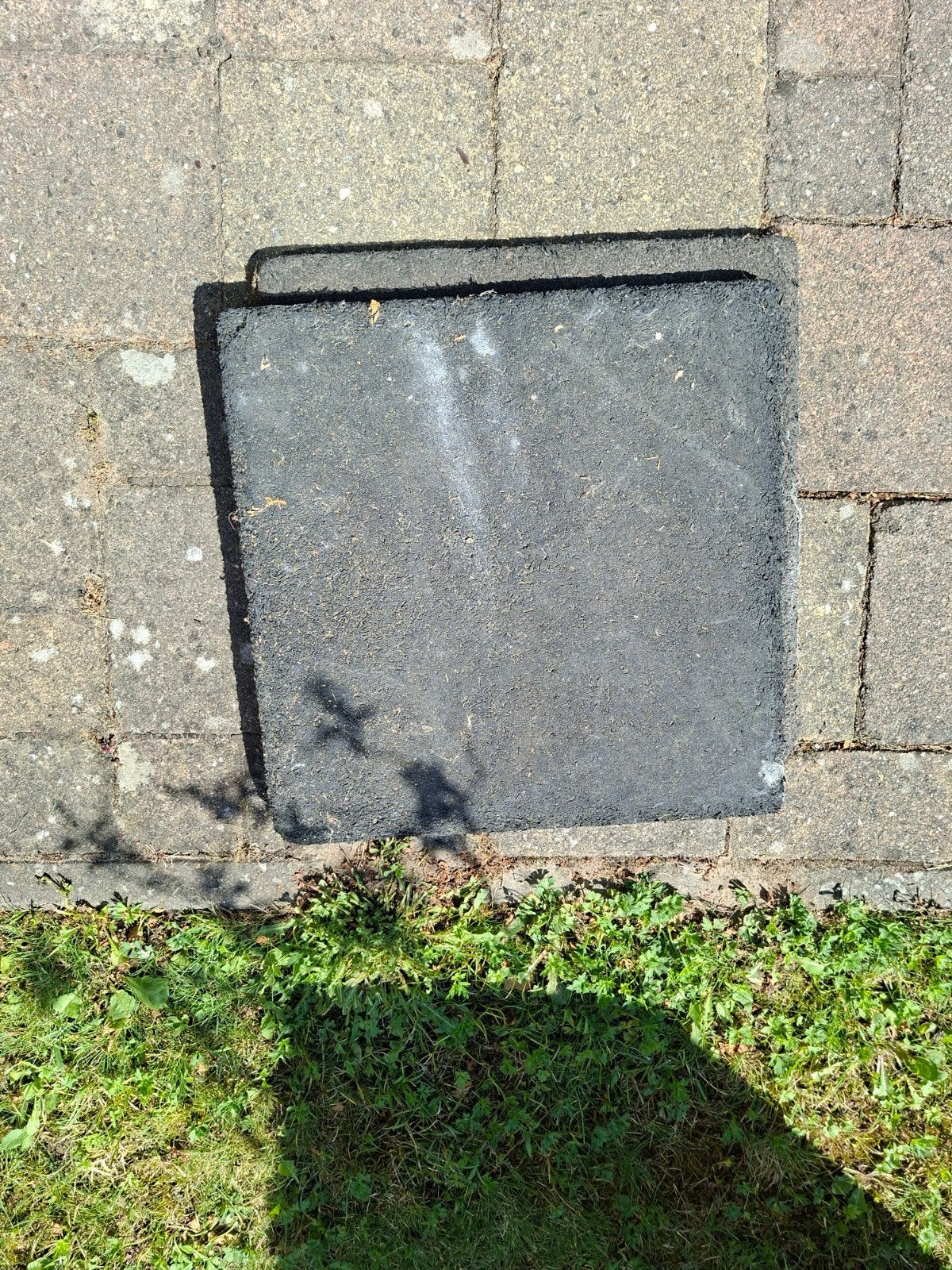 10 rubber tegels 40x40 cm, Ophalen, Gebruikt, Overige typen, Rubber