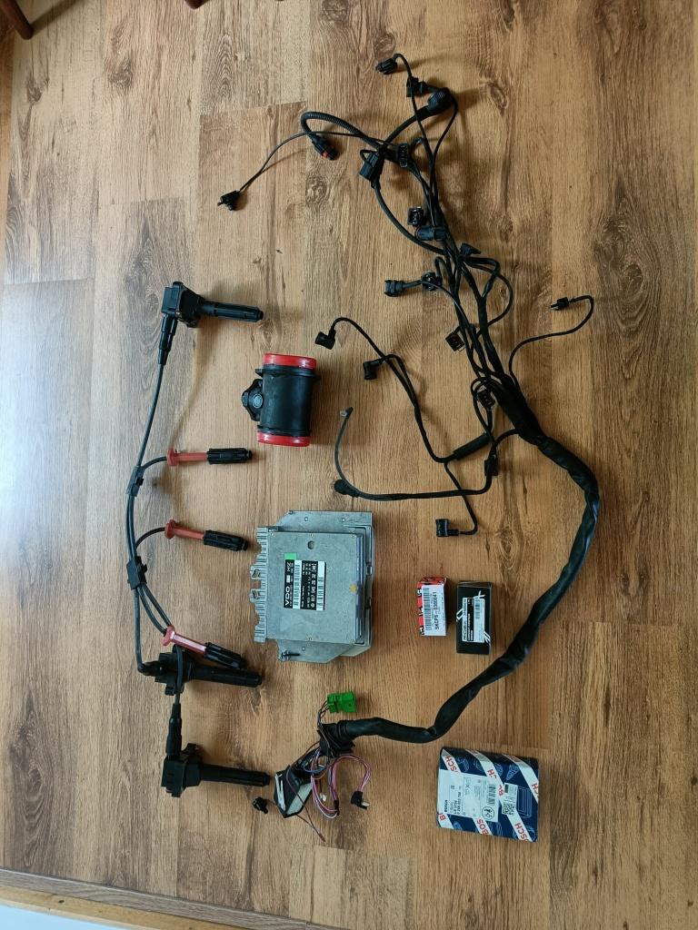 M104 kabelboom met ECU, Ophalen of Verzenden, Gebruikt, Mercedes-Benz