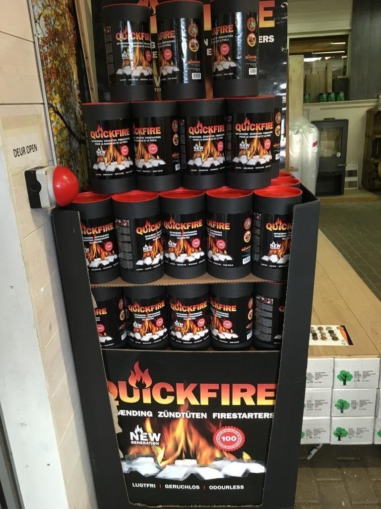 Termatech Quickfire aanmaakzakjes , 100 stuks per koker