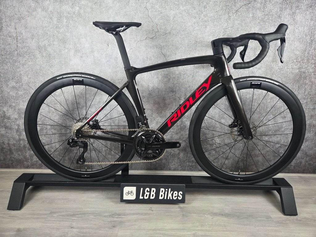 Nieuw! Ridley Noah Disct Shimano 105 Di2 2x12 full Carbon XS