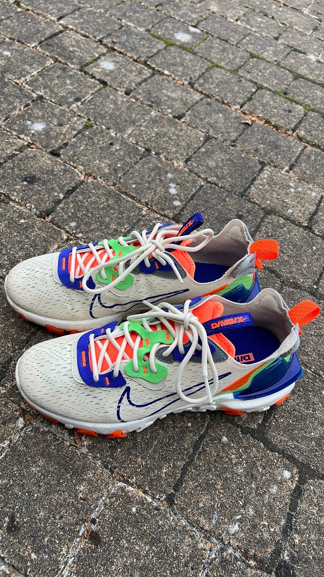 Nike D MS X React Vision - maat 39 – uitstekende staat, Beige, Ophalen of Verzenden, Sneakers of Gympen, Zo goed als nieuw