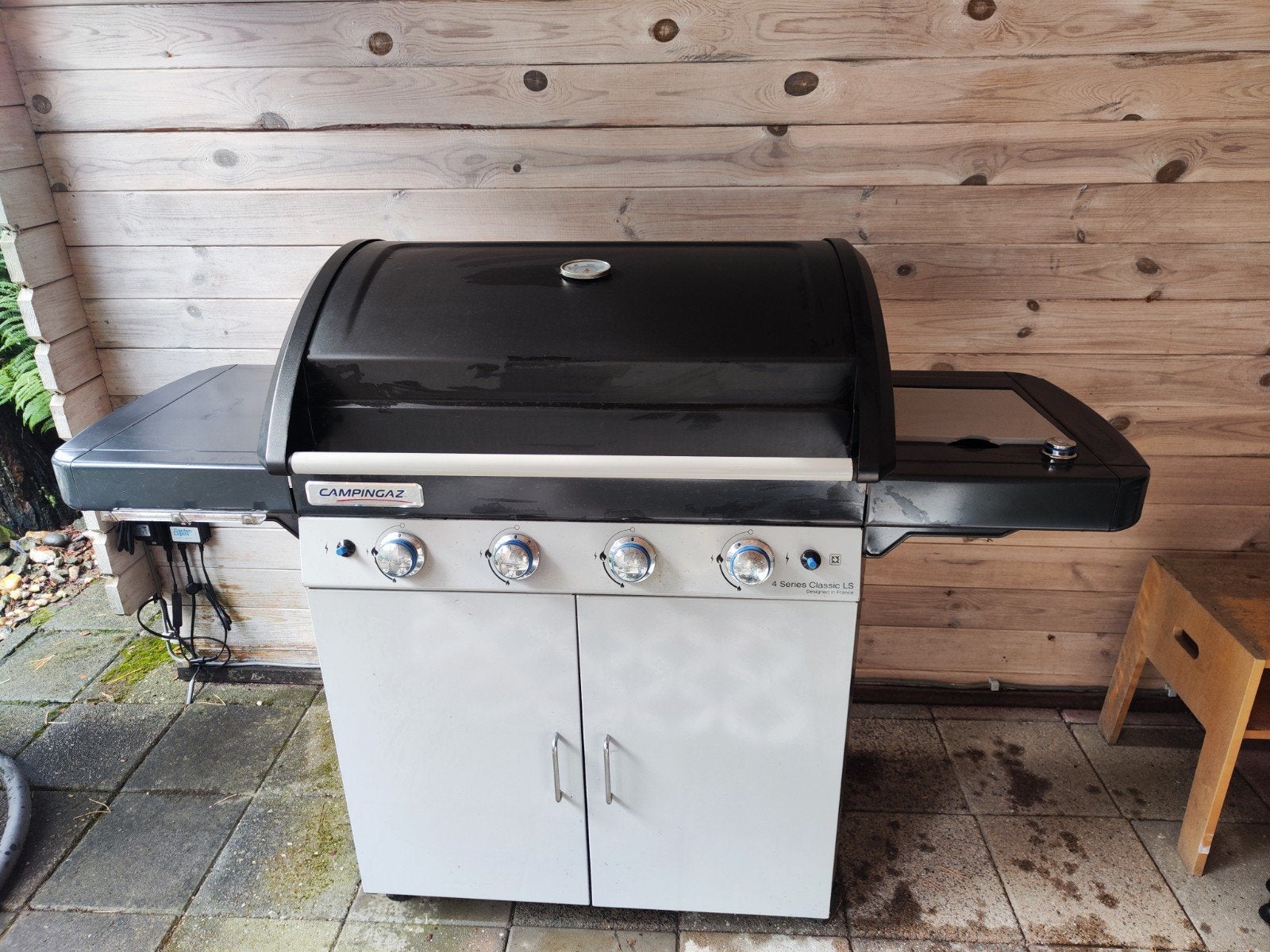 gasbarbecue met nieuwe bakplaten, Ophalen, Gebruikt, Campingaz