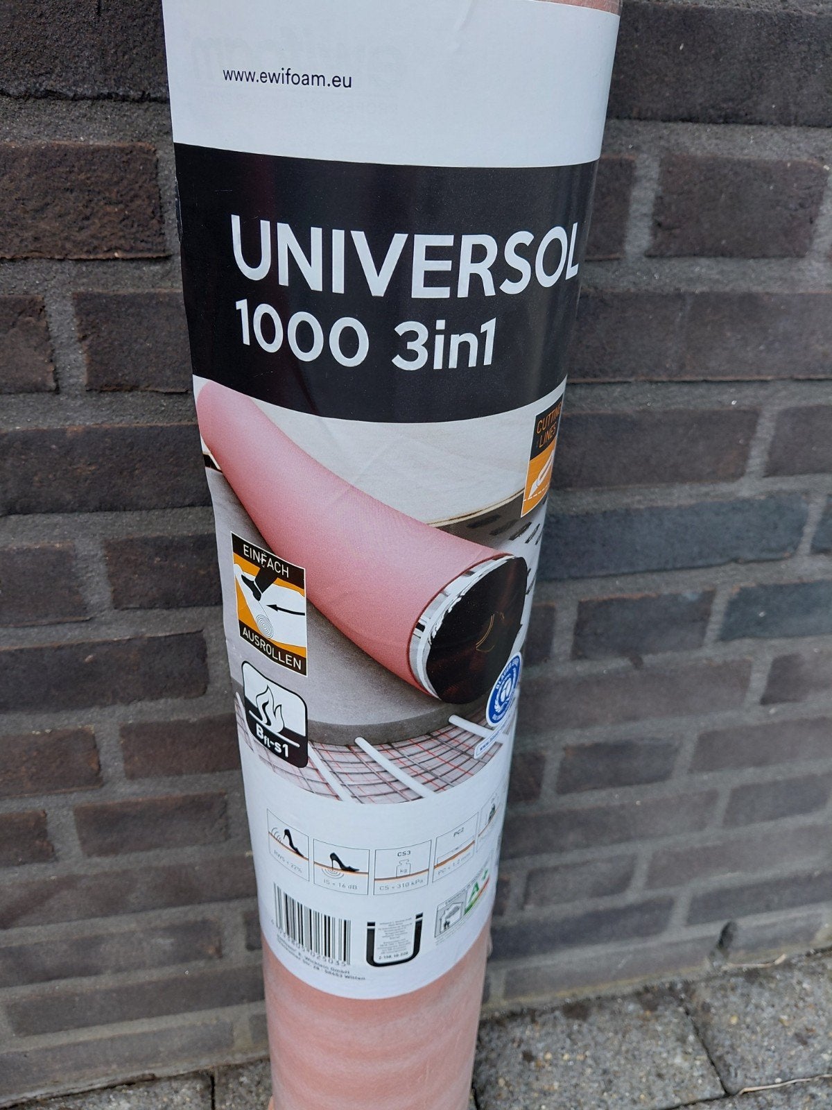 universol ondervloer 3 in 1, Ophalen, Overige materialen, 30 cm of meer, 50 tot 150 cm