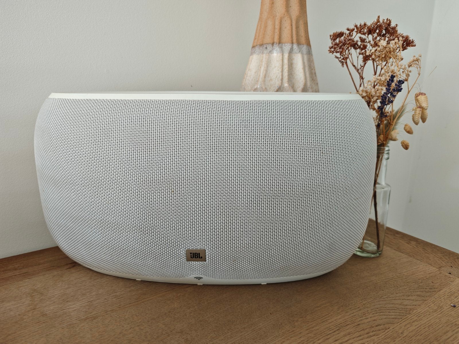 JBL Link 500 - Slimme Speaker met Google Assistant (Wit), Slimme speaker, JBL, WiFi, Ophalen of Verzenden