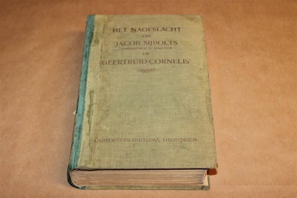 Het nageslacht Jacob Sijbolts & Geertruid Cornelis 1925, Ophalen of Verzenden, Gelezen