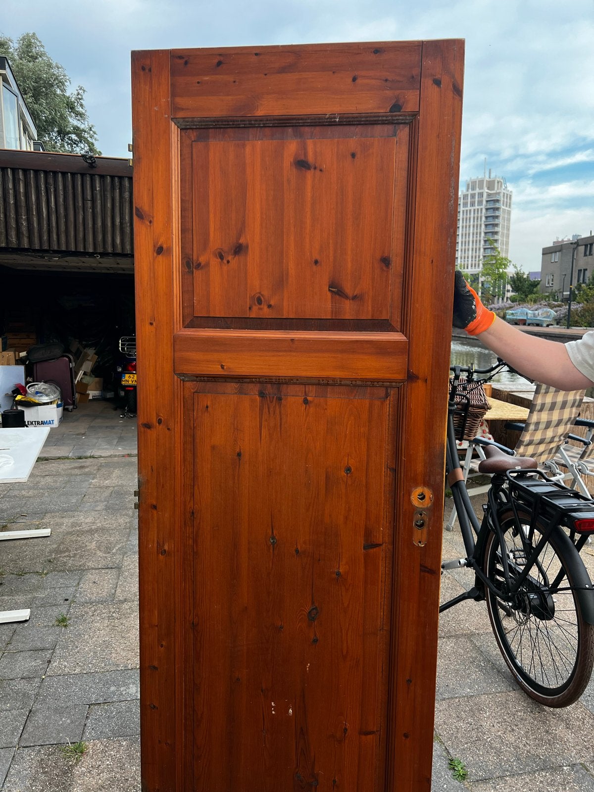Massief houten binnendeuren in diverse maten, Ophalen, Gebruikt, Minder dan 80 cm, Binnendeur