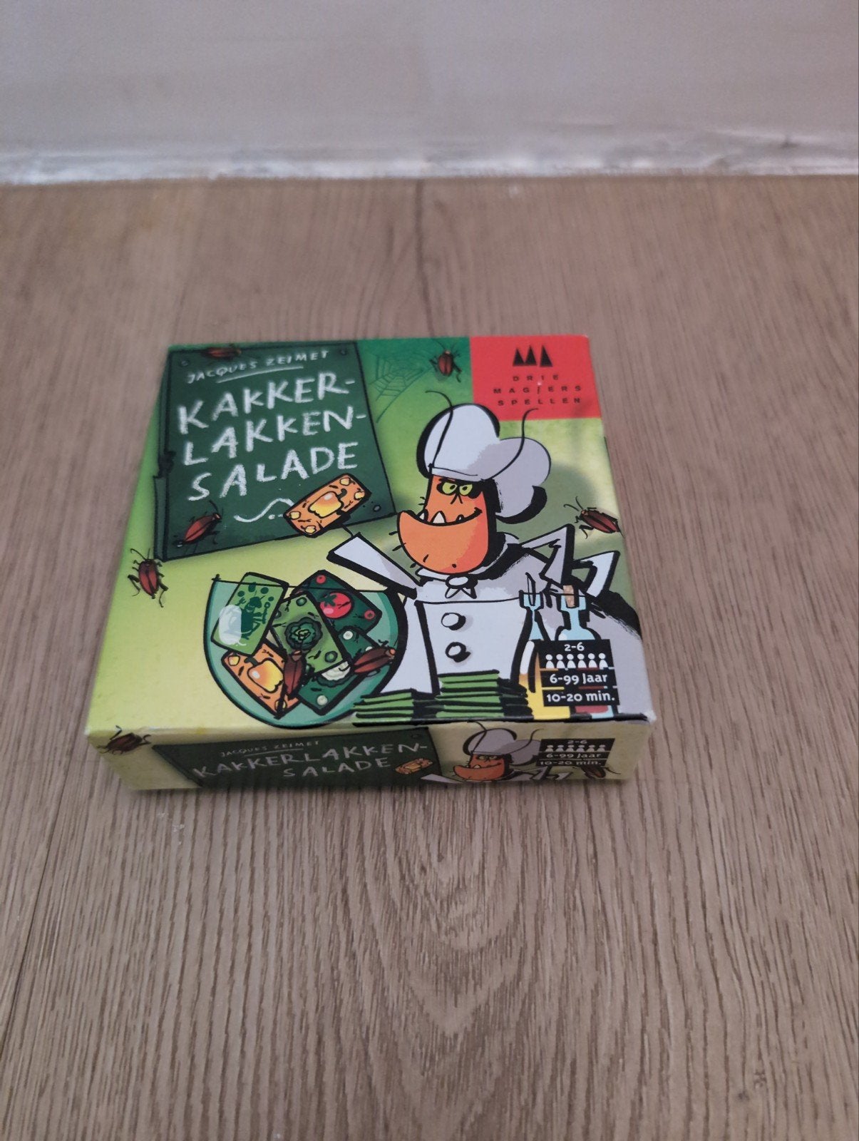 Kakkerlakken Salade Kaartspel - Jacques Zeimet, Vijf spelers of meer, Ophalen of Verzenden, Gebruikt, Drei Magier Spiele