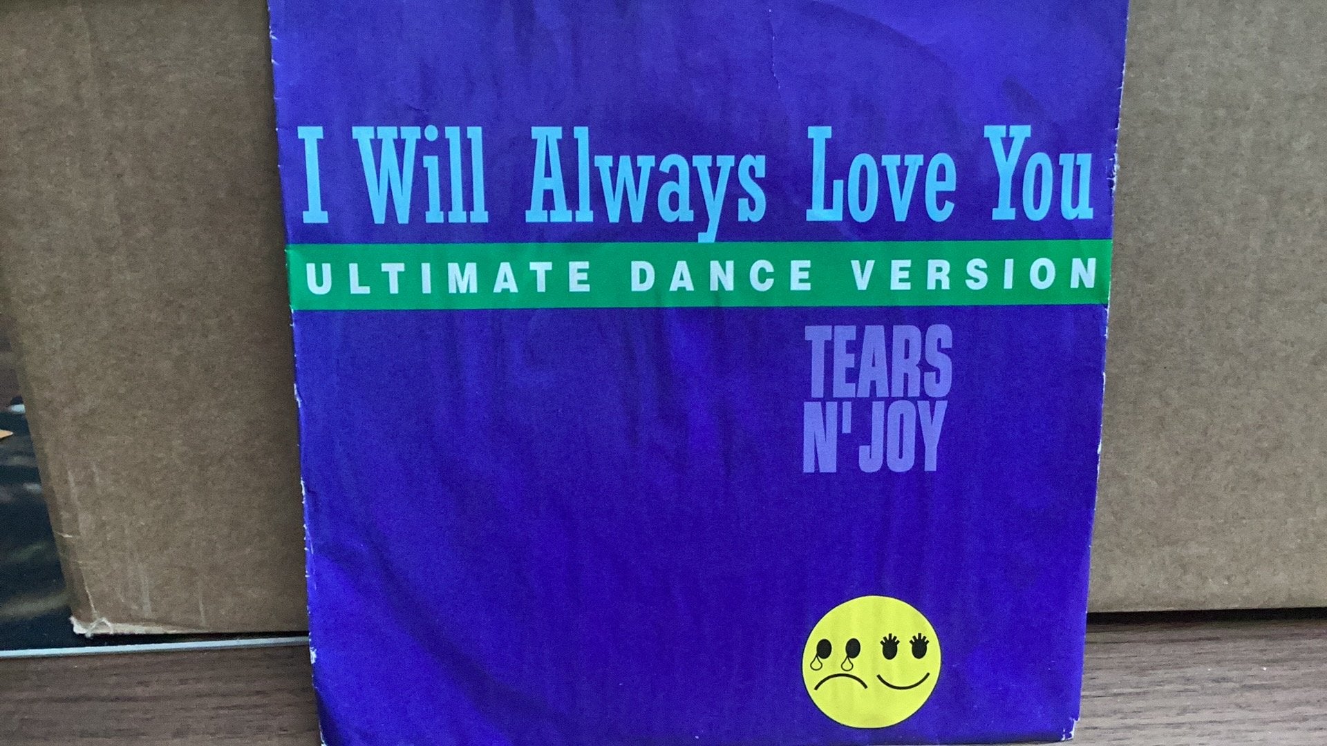 Tears n Joy. I will always love you., Cd's en Dvd's, Vinyl | Dance en House, Ophalen of Verzenden, Zo goed als nieuw, Overige formaten