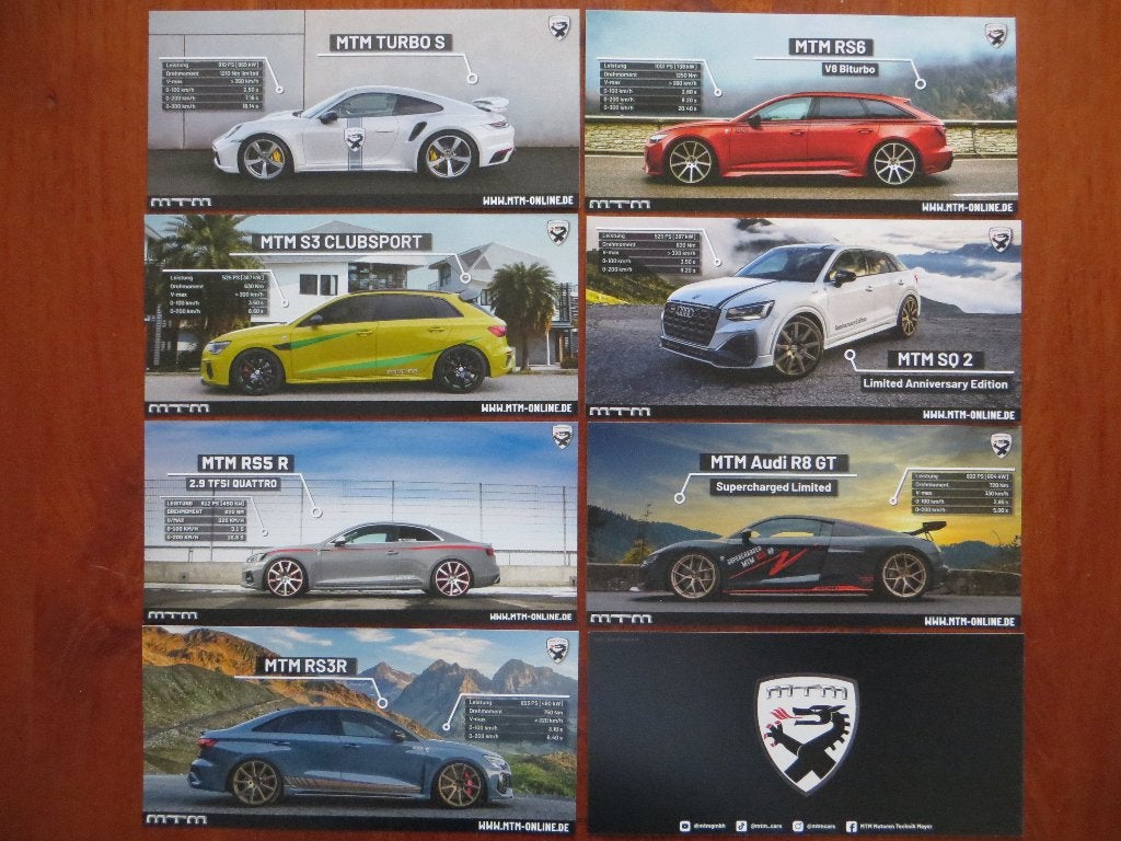MTM Tuning: Audi en Porsche, Ophalen of Verzenden, Nieuw, Porsche