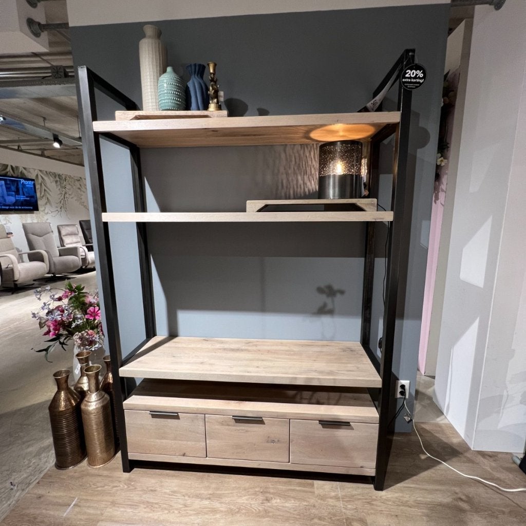 Tv-kast Divino Eikenhout - Pronto Wonen, Niet ingevuld, Niet ingevuld, Niet ingevuld