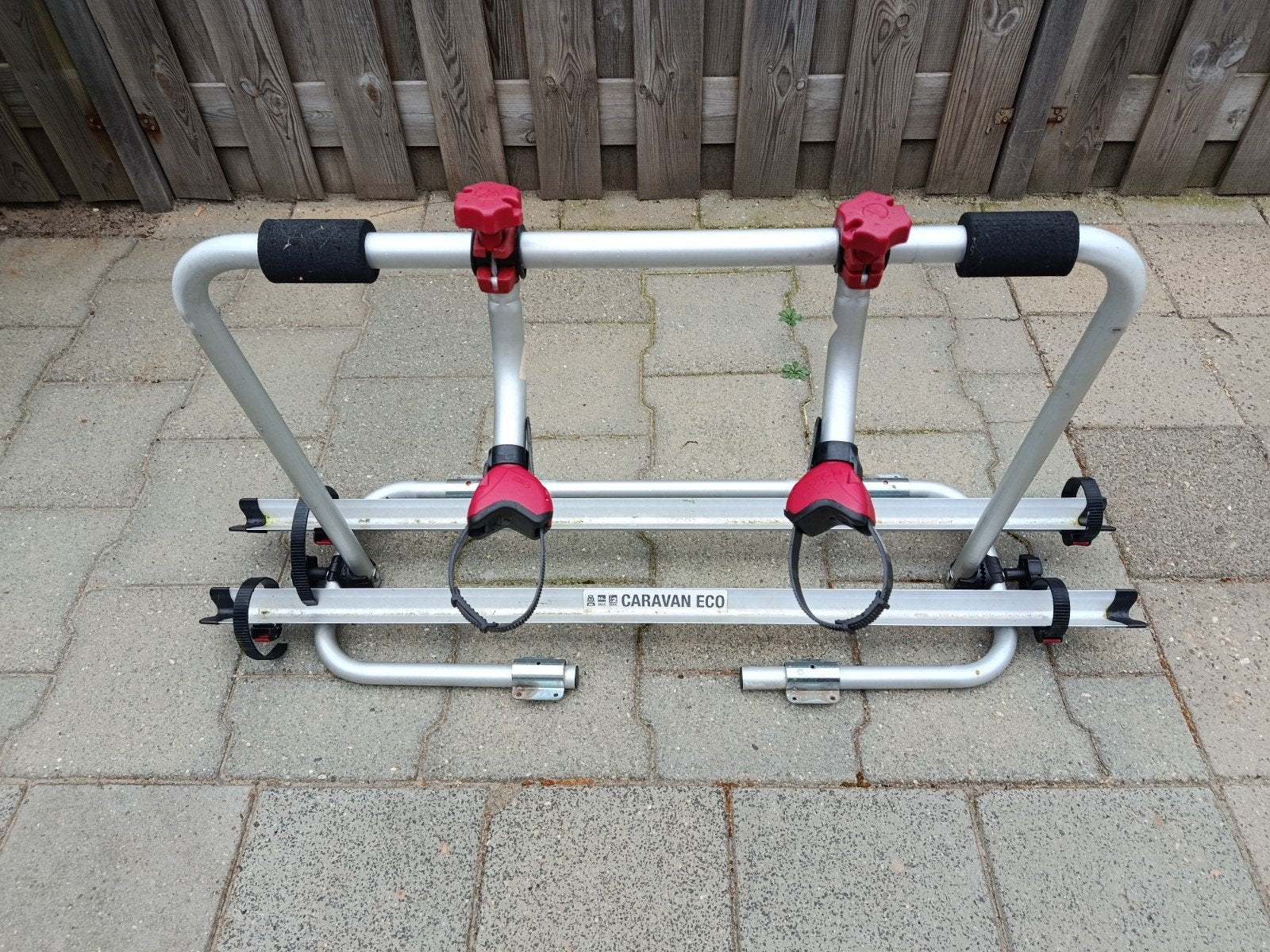 Fietsendrager voor de caravan of kar, Ophalen, Gebruikt