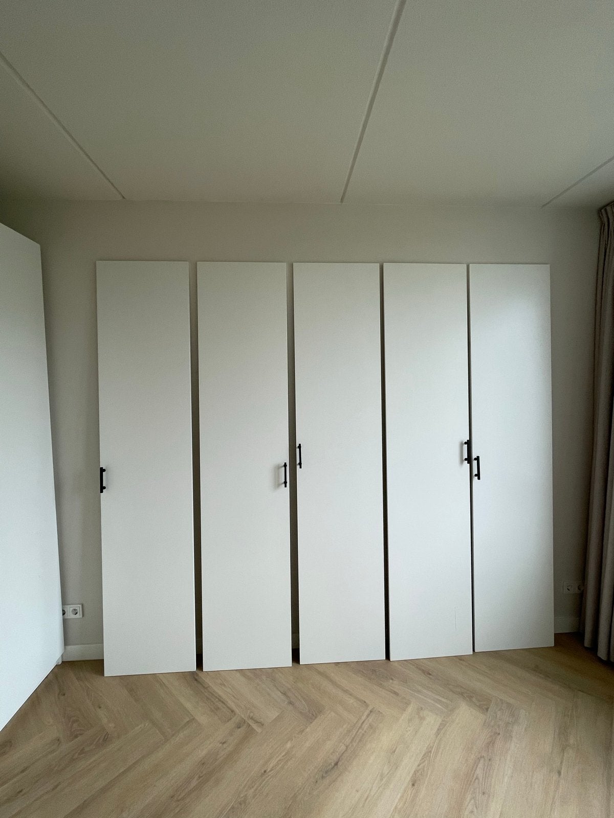 5x IKEA PAX deuren 50x229cm, wit, Ophalen, Gebruikt, 200 cm of meer, 50 tot 100 cm