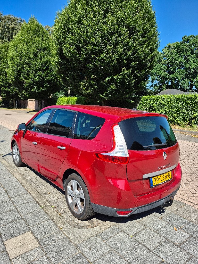 Renault Grand Scenic 2.0 16V 103KW CVT 5P 2009 Rood, Auto's, Zwart, 4 cilinders, Particulier, 1405 kg