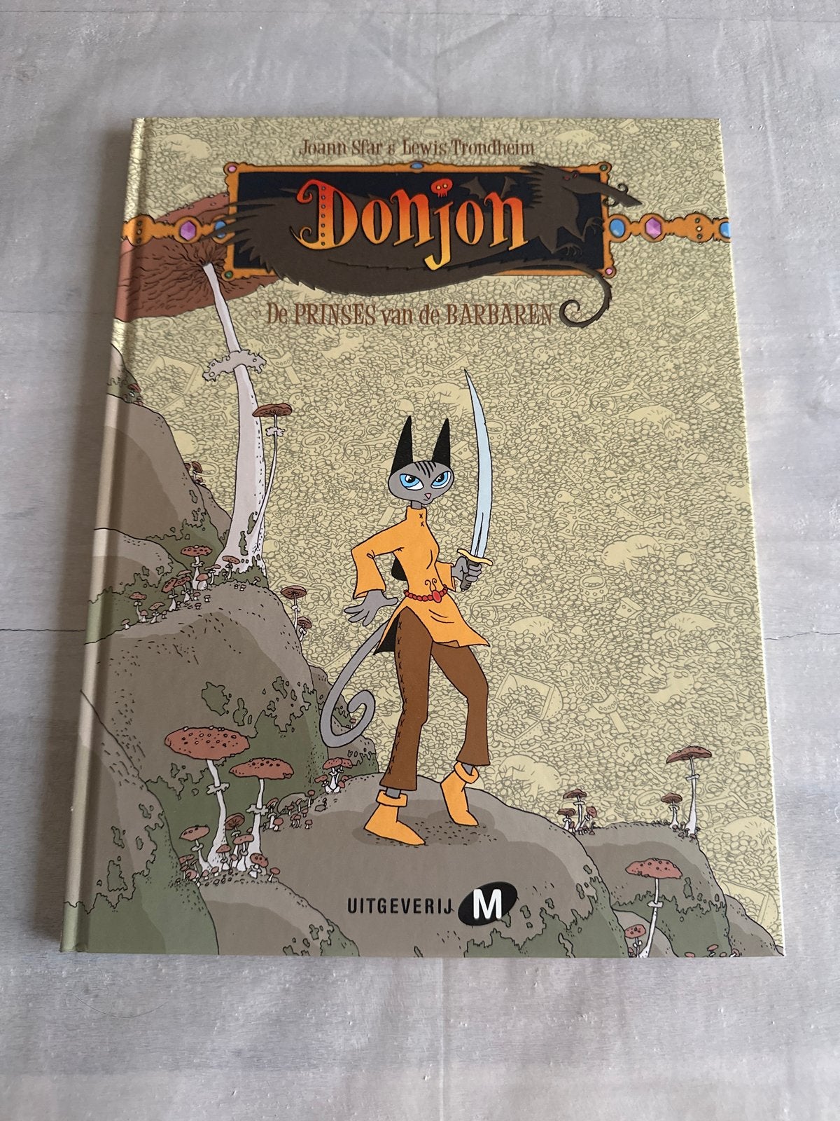 Donjon: De Prinses van de Barbaren - Stripboek hardcover, Boeken, Stripboeken, Eén stripboek, Ophalen of Verzenden, Zo goed als nieuw