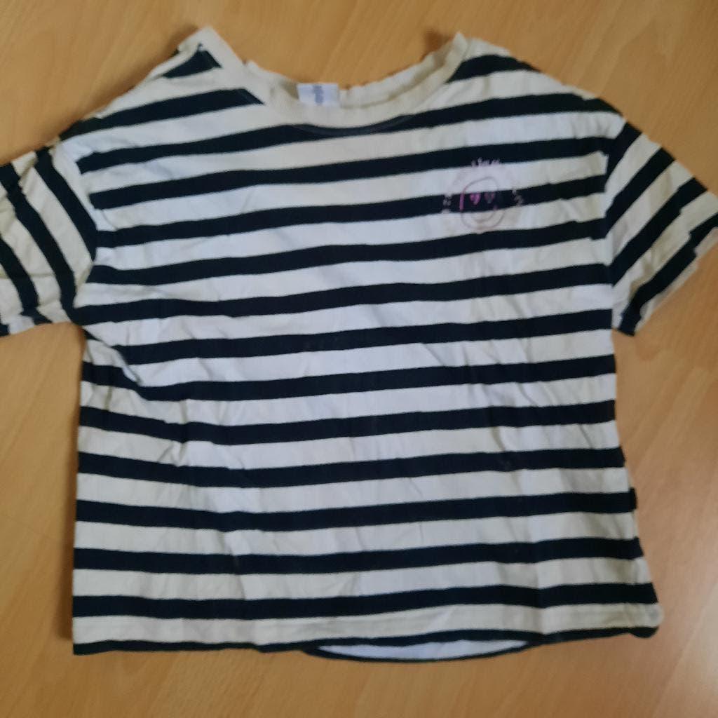 146 / 152 shirt streepje, Verzenden, Gebruikt, Meisje, Shirt of Longsleeve