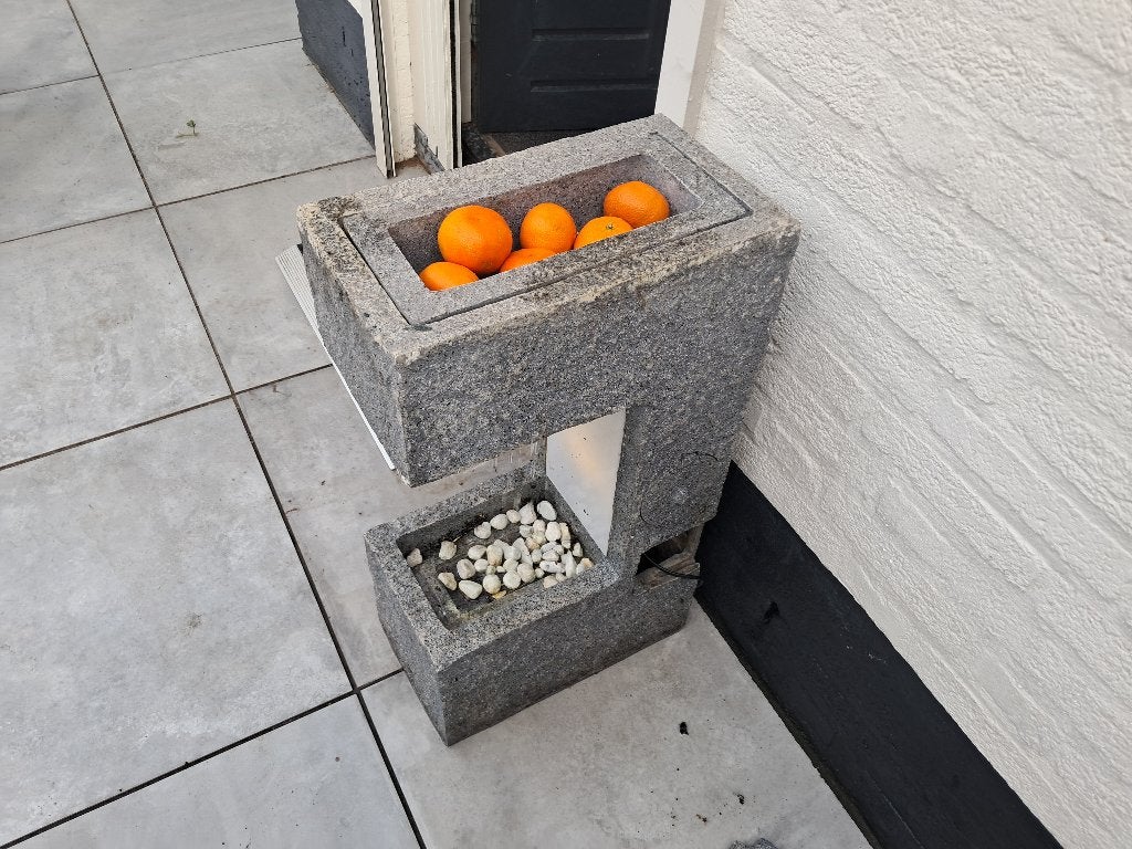 waterornament, Tuin en Terras, Ophalen, Gebruikt, Beton, Waterornament