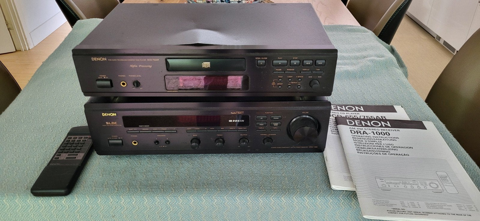Complete geluidsinstallatie, Ophalen, Gebruikt, Denon, Losse componenten