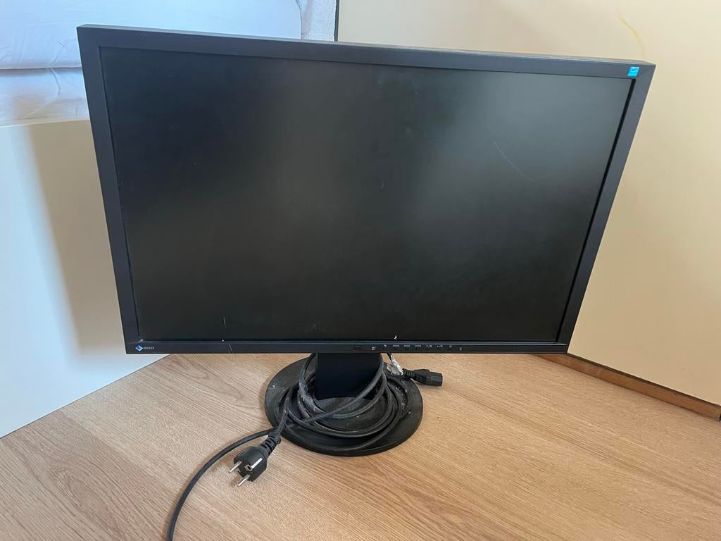 EIZO FlexScan EV2416W 24.1 inch monitor, Computers en Software, Monitoren, Gebruikt, 60 Hz of minder, DisplayPort, In hoogte verstelbaar