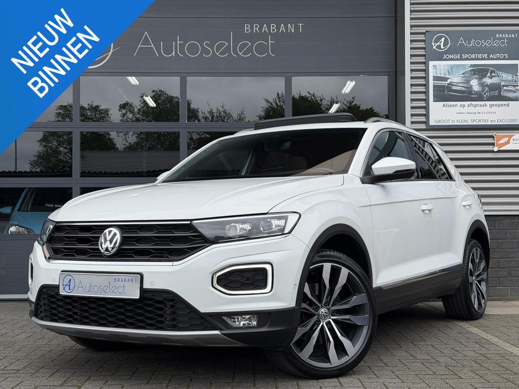 Volkswagen T-Roc 2.0 TSI 4Motion Sport DSG | Pano | Eerste E, Auto's, Volkswagen, Automaat, Gebruikt, 1984 cc, Wit