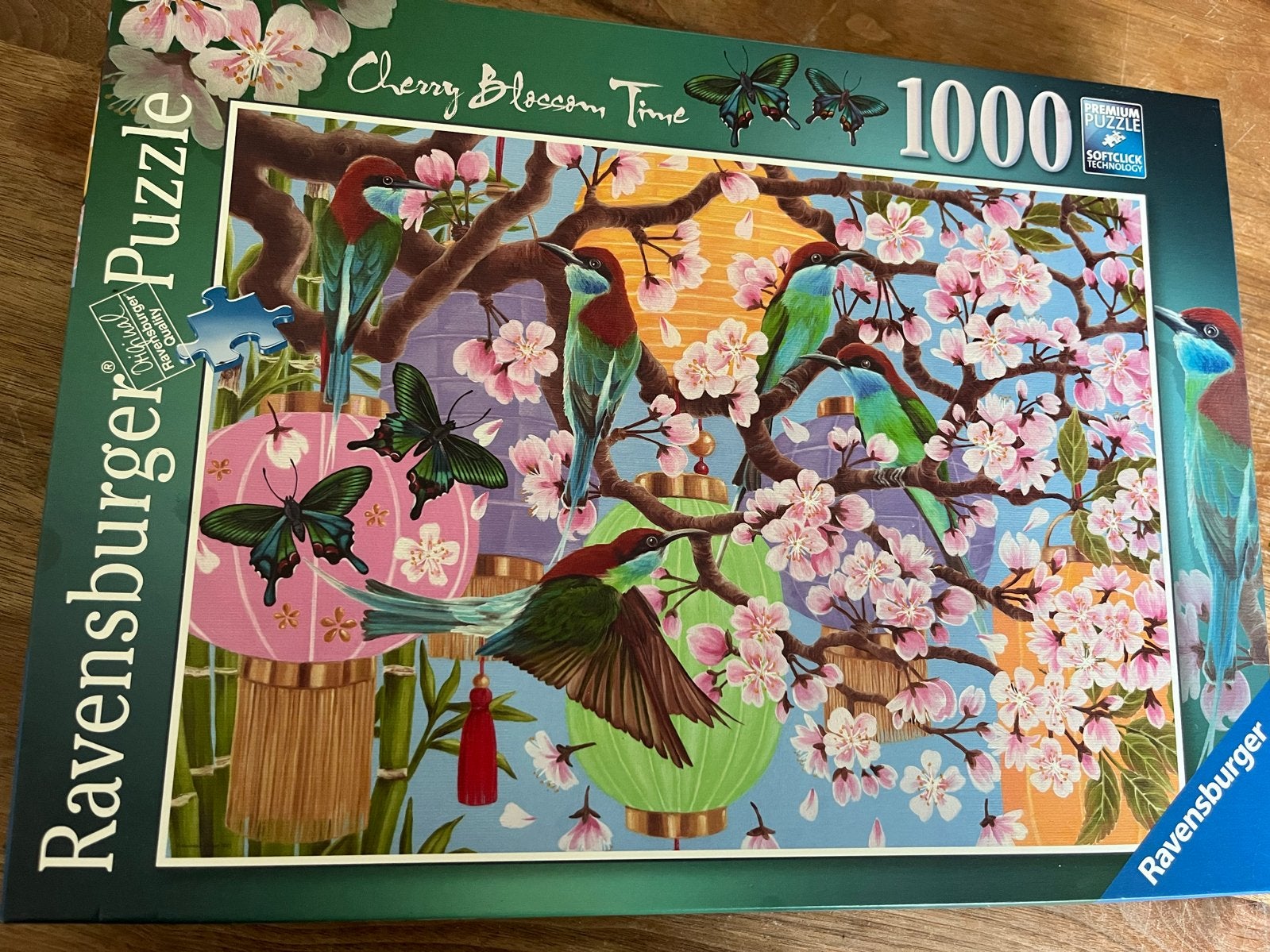 Ravensburger Legpuzzel 1000 stukjes - Cherry Blossom Time, Ophalen of Verzenden, 500 t/m 1500 stukjes, Zo goed als nieuw, Legpuzzel