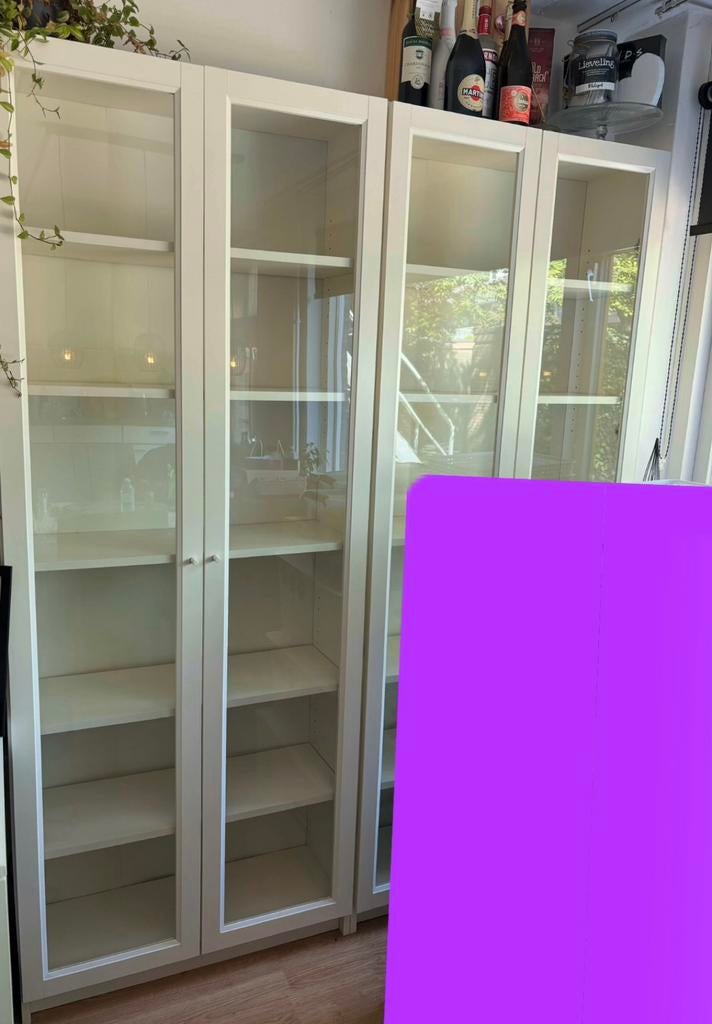 IKEA Billy boekenkasten, Ophalen, Gebruikt, 200 cm of meer, 50 tot 100 cm